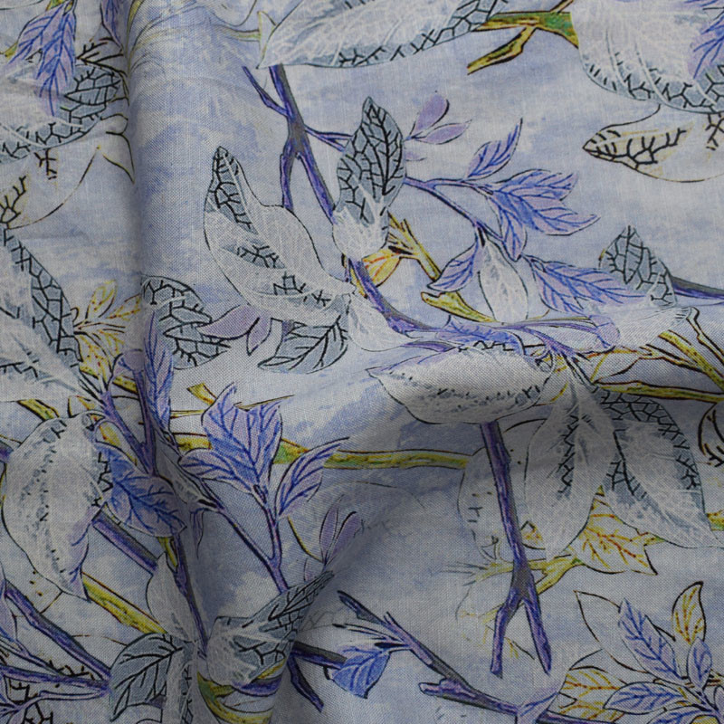 100 Percent Viscose Rayon Fabric Plain Printed Woven 30s*141s