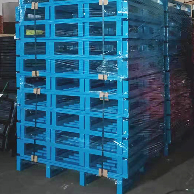 Heavy Duty Warehouse Steel Pallet 500KG-3000KG Load Capacity Steel Metal Pallets