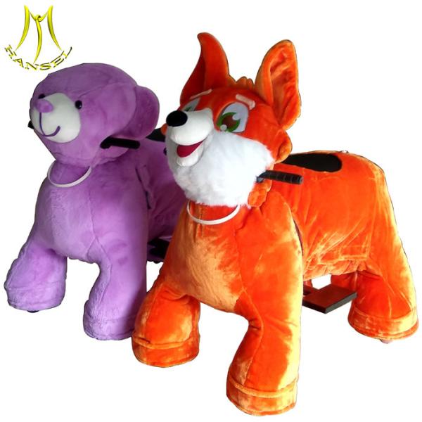 Hansel walking animal ride for shopping mall and animal scooters stuffed ride