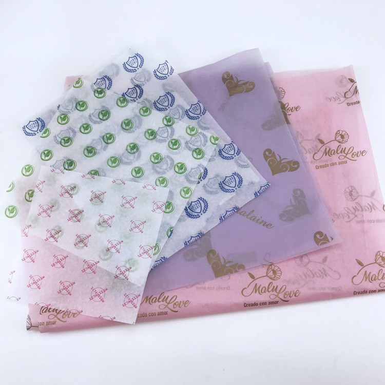 Gold Foil Printable 28g A4 Gift Wrap Tissue Paper