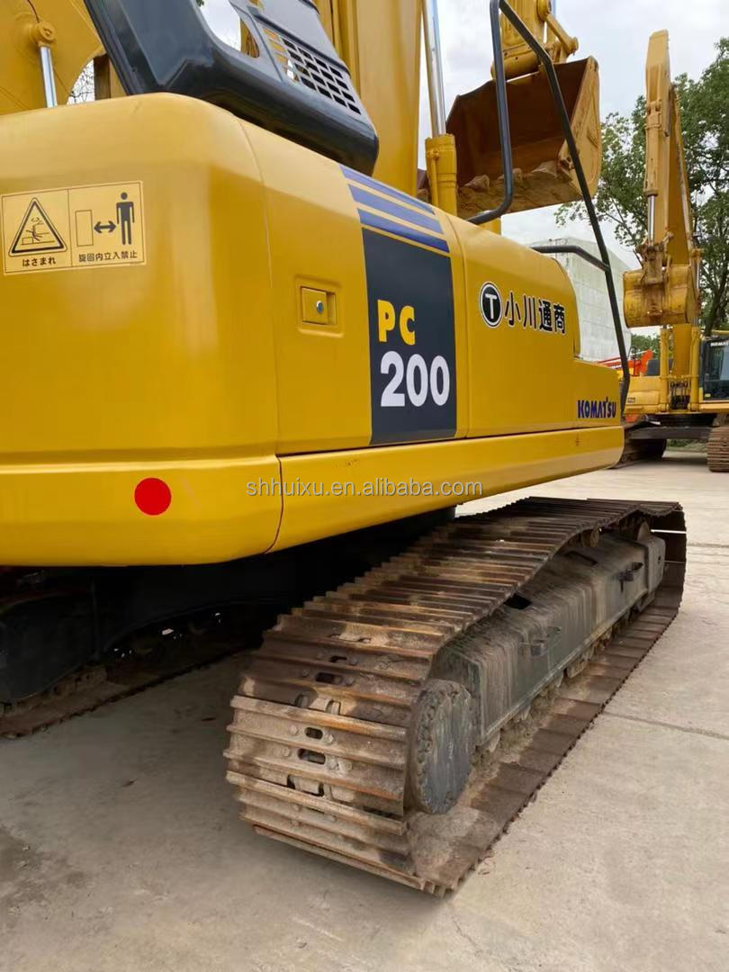 Used komatsu pc200-7 pc200-7 crawler excavator 20 ton excavator in stock for sale