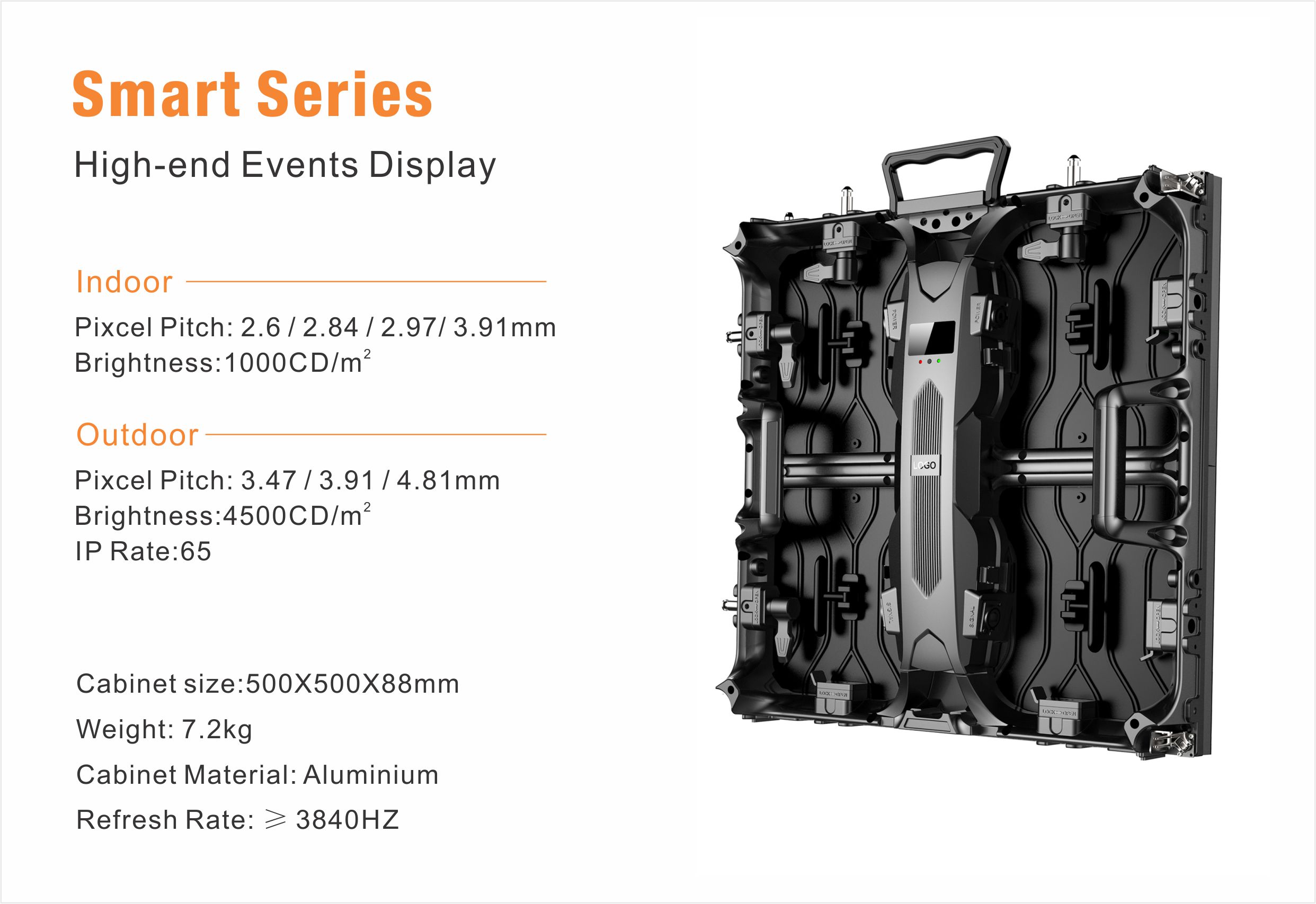 Rental Show Indoor P2 P3 P4 SMD Stage Hanging Led Stage stacking Events LED Display