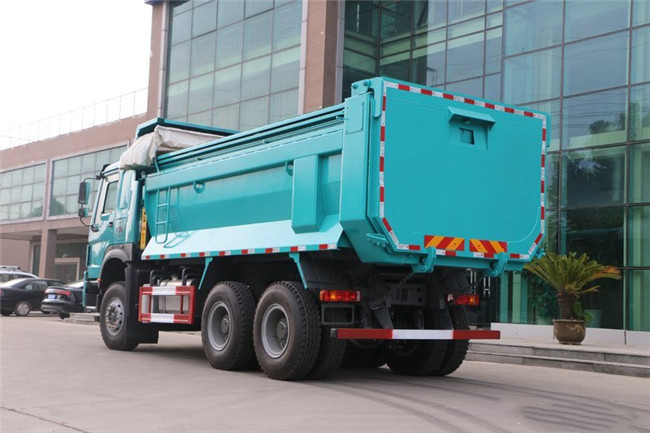 6x4 SINOTRUK HOWO Tipper Truck 371hp 18 Cubic Meters / 10 Wheel Dump Truck