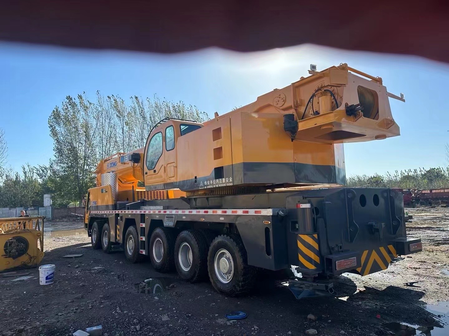 Chinese famous brand XCMG 25 Ton 30n TON 50 Ton 70 Ton 100 ton 130 TON mobile truck crane for sale