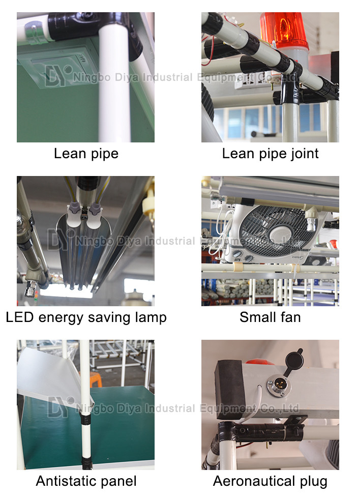 Small Personal Production Industries Workbench , Customized Industrial Metal Workbench