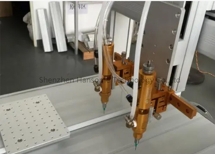 High Precision Four-Station Round Glue Dispensing Machine for PCB Assembly