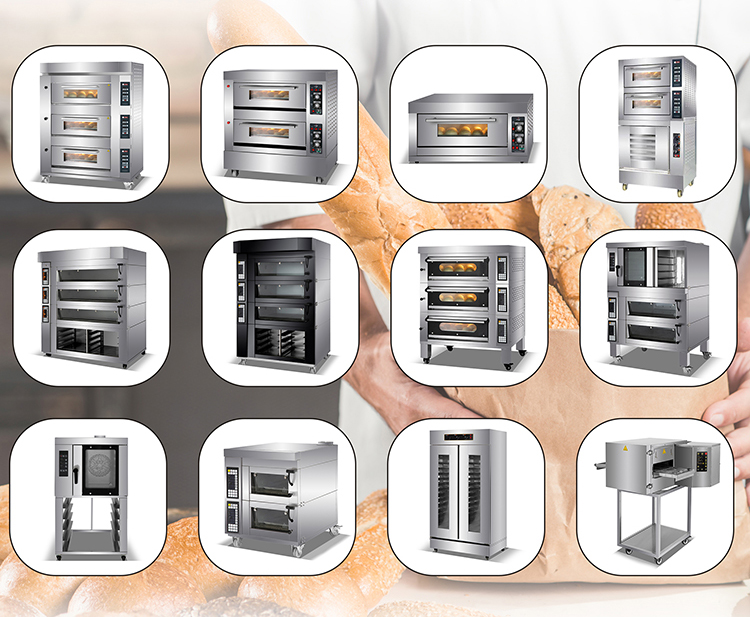 450*66*168 Cm Industrial Gas Oven 380V Gas Bakery Ovens High Productivity