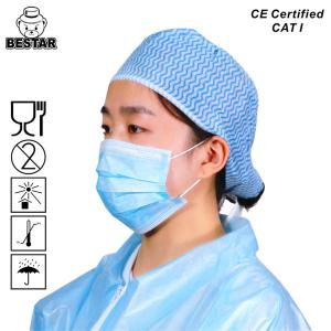 China ODM Single Use Blue TYPE II Disposable Adult Face Mask With Ties EN 14683 on sale