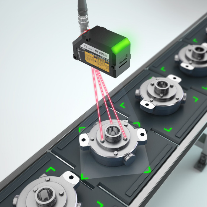 Pulse Lighting Image Based Laser Sensor IP67 IX - 150