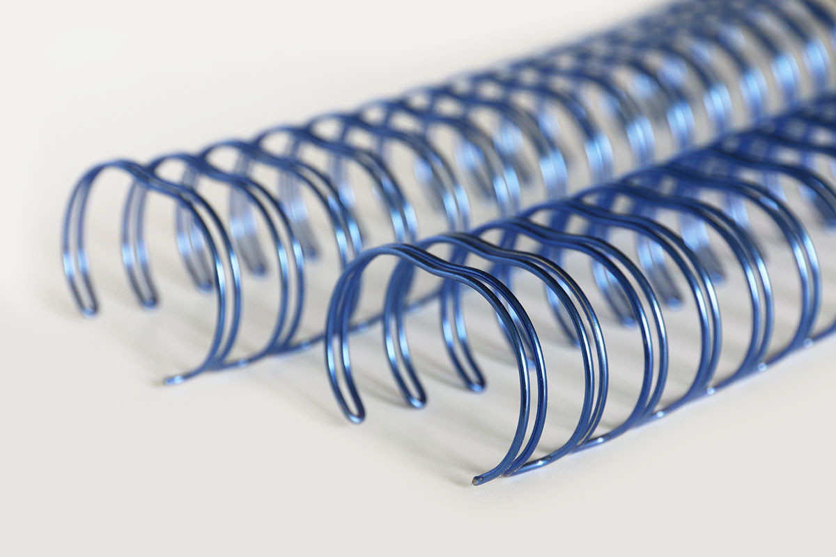 44MM 2:1 Pitch Gold Bronze Wire O Binding Nylon Coating 38.6mm