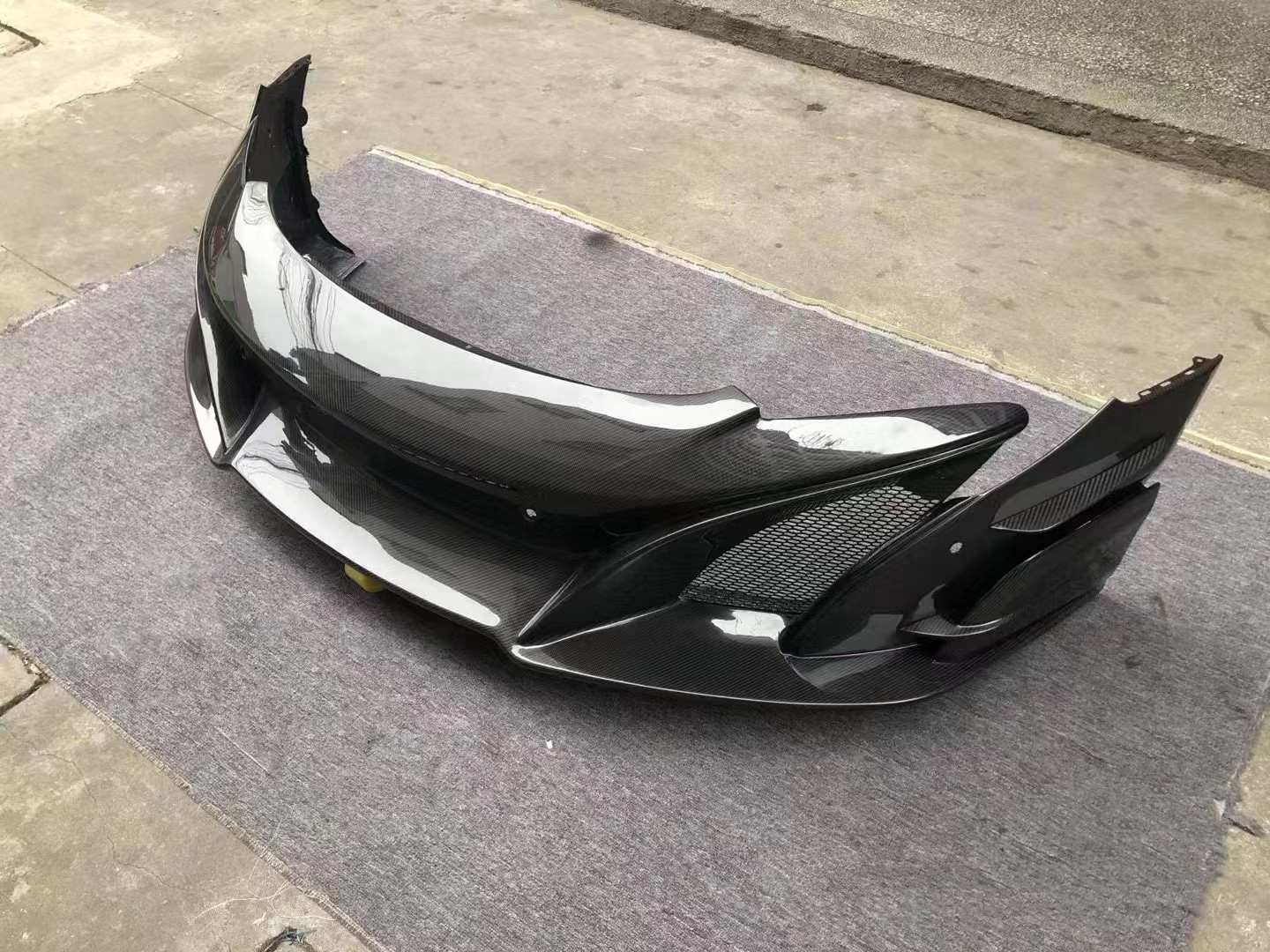 MSO 650s Body Kit 688HS 688HS Style Carbon Fiber Front Bumper Body Kit 2017