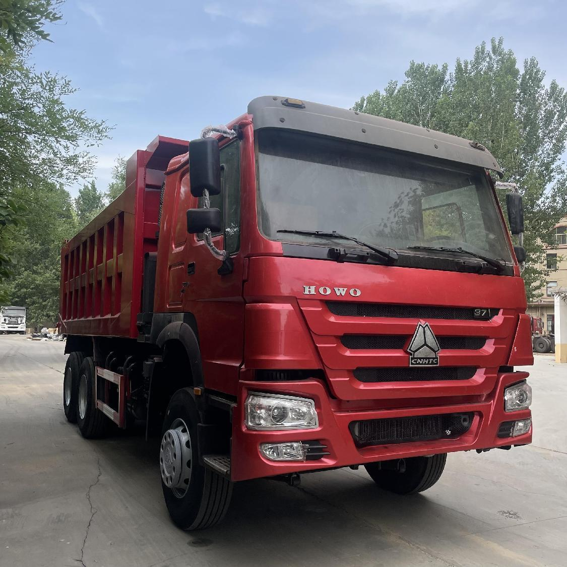 Second Hand HOWO 8x4 35-40 Ton Tipper Truck for Construction Mine in Good Condition