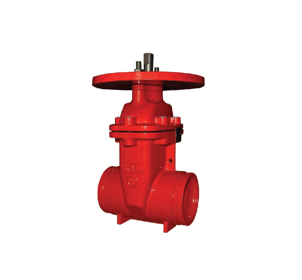 Factory Price Ductile Iron Grooved Water Manual Butterfly Valve