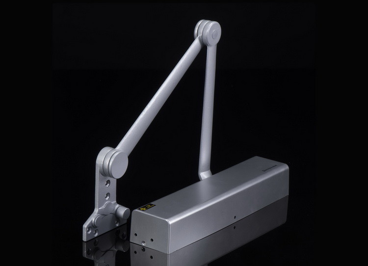Delayed Action Hold Open Arm Door Closer D8016T，Aluminum Hold Open Door Closer