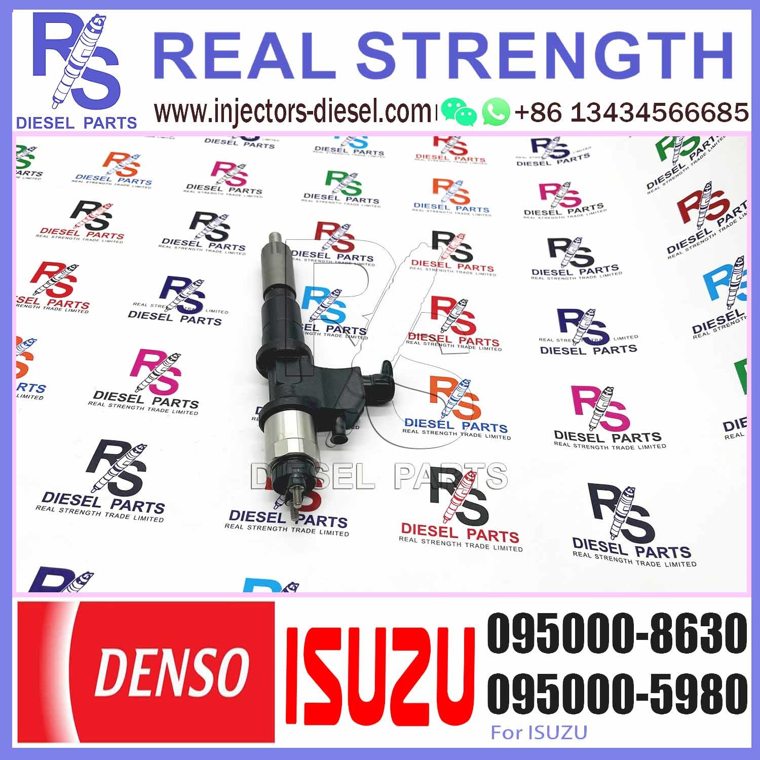 8982438630 095000-8630 095000-0303 095000-5517 095000-1520 for ISUZU 4HK1 6HK1 Diesel Engine