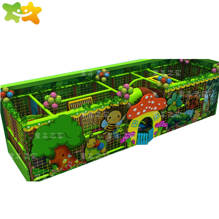 Commercial Jungle Theme Soft Playground Equipment Kids Indoor Playground For Sale