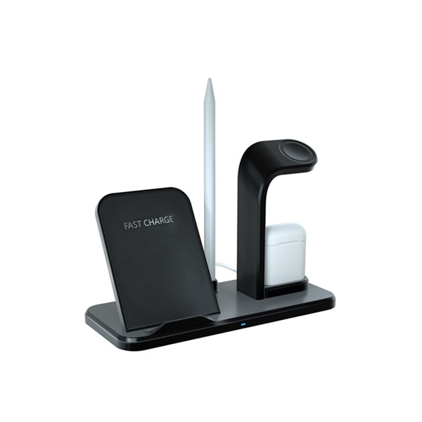 Stand Charging 10W 8.3cm Battery Bank Wireless Charger