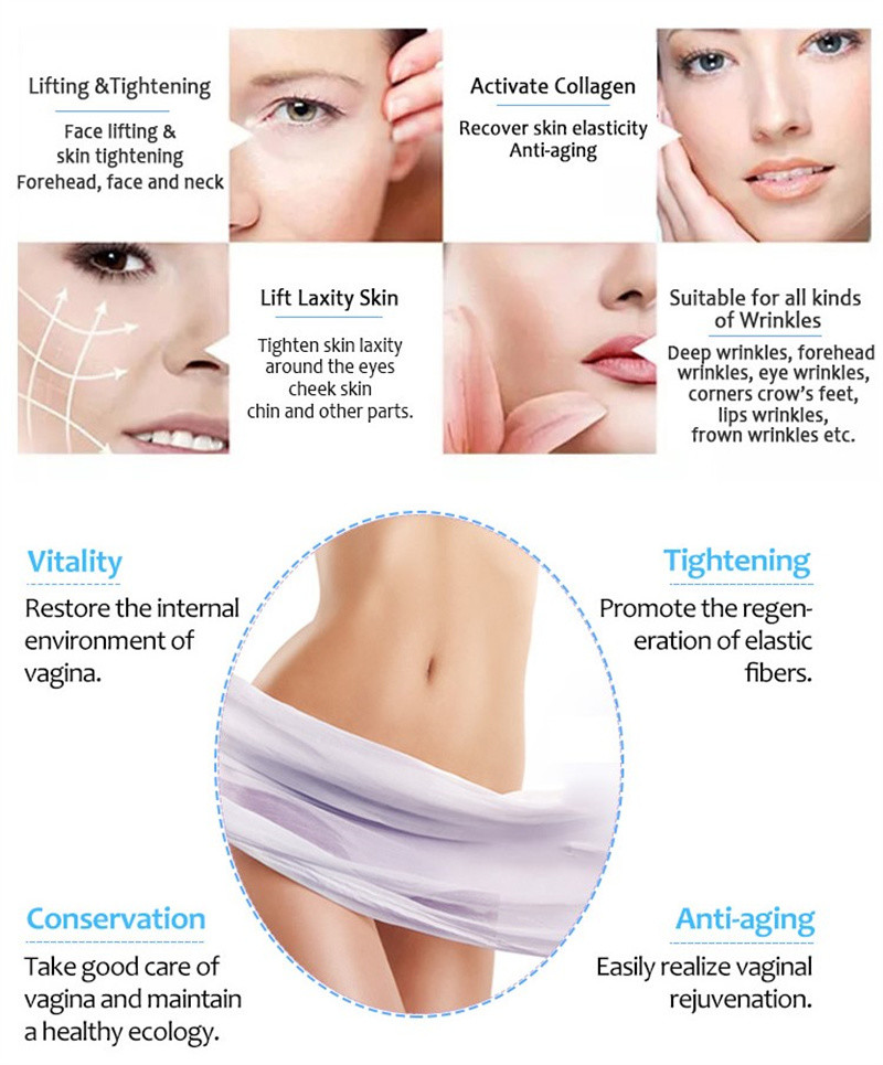3 In 1 Hifu 4d Machine Portable Anti Aging Vagina Tightening Wrinkle Removal