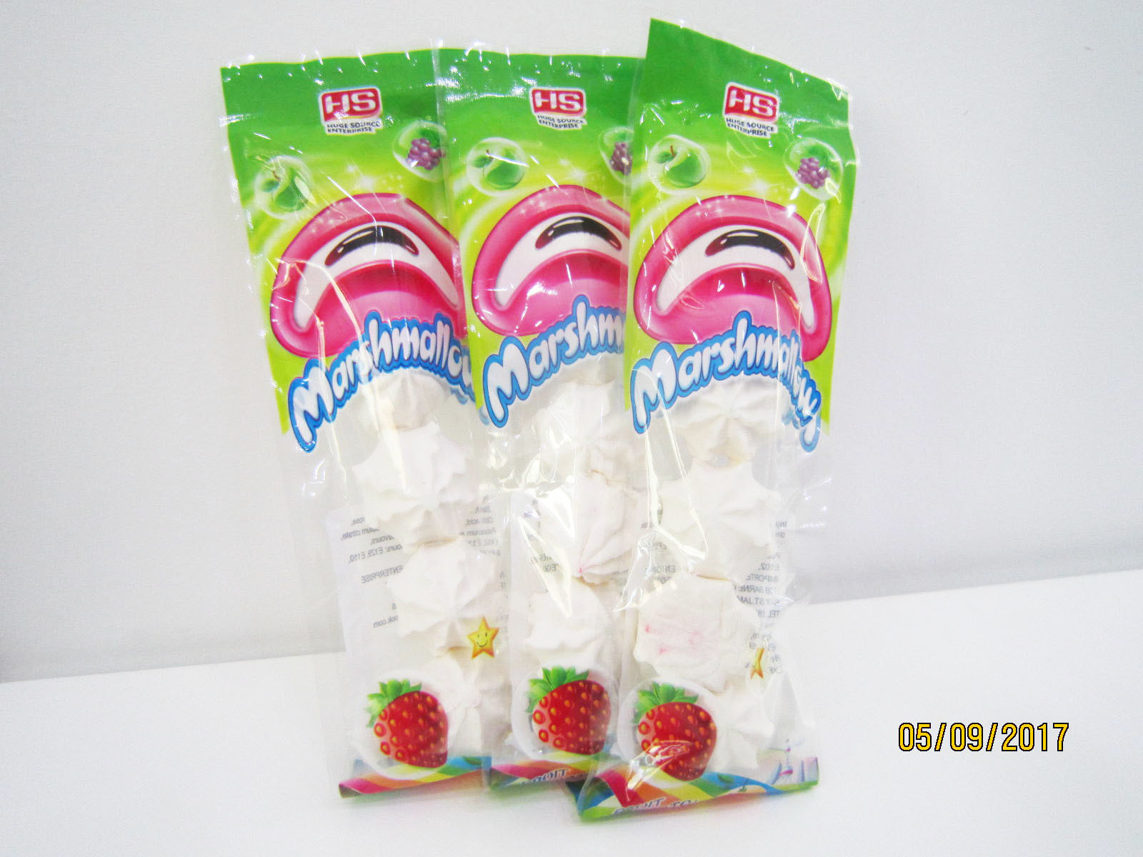 Steamed Bun Shape Marshmallow Candy , Soft And Sweet Personalized Marshmallows Nice taste