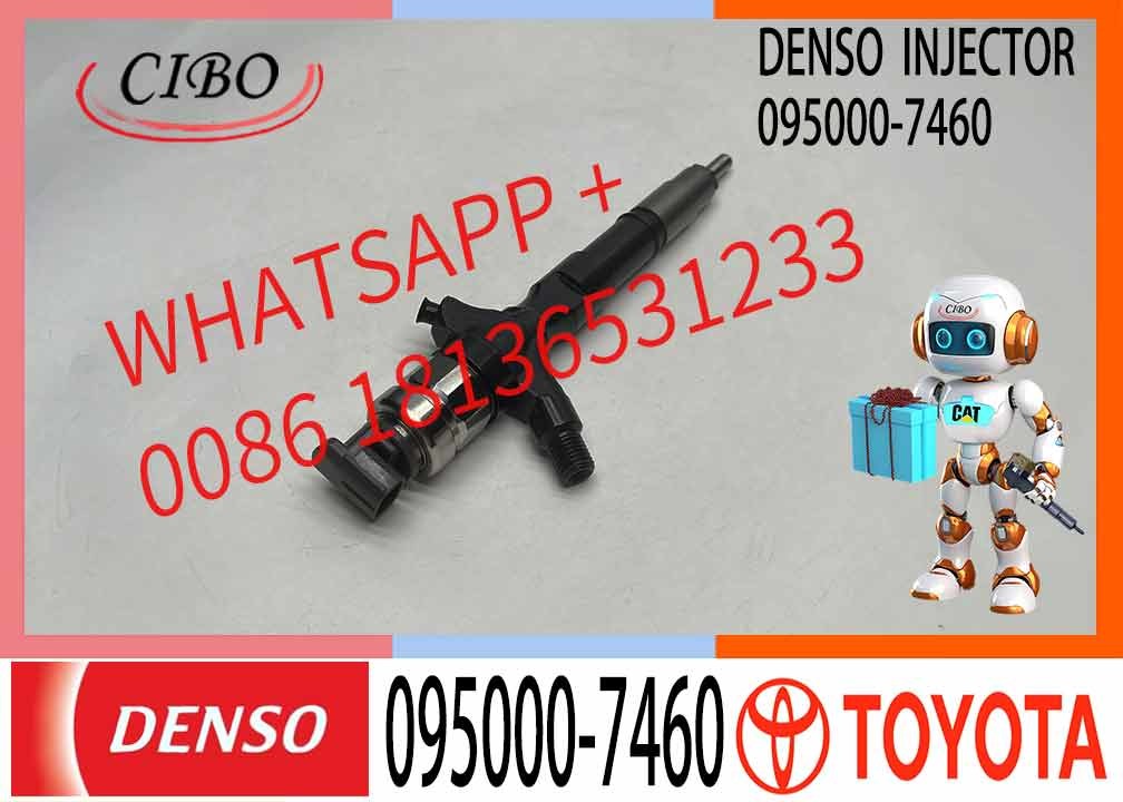 High Quality Diesel Fuel Common Rail Injector 095000-7460 23670-30260 For Toyota 1KD 2KD-FTV