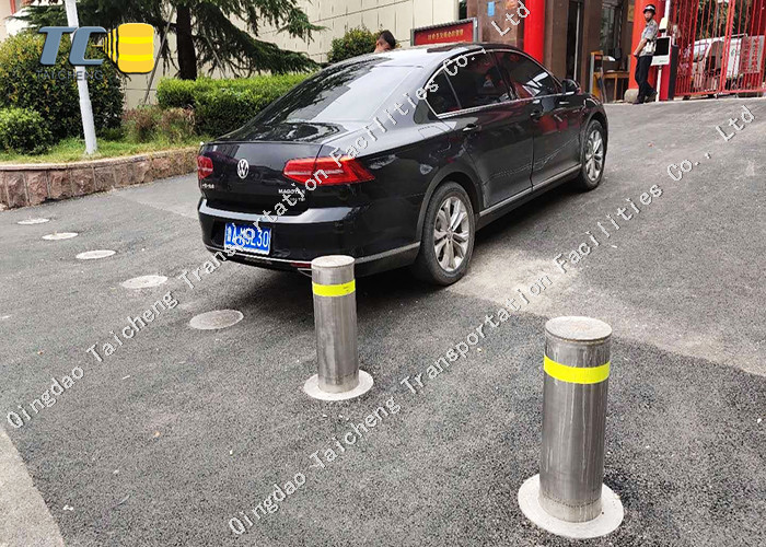Road Bollards Removable Telescopic Parking Post Vehicle Access Contorl System