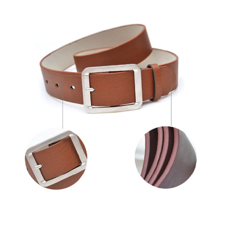 Custom Logo Men Cow Leather Belts Fashion 2020 New Design