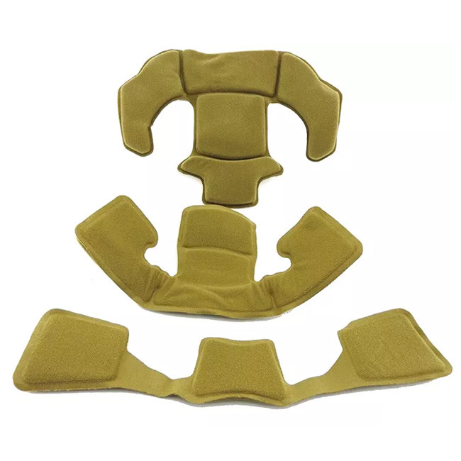 OEM Odorless Cycling Helmet Inserts Preservative Bicycle Helmet Cushions