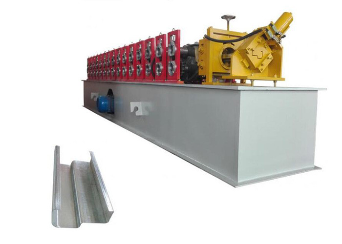 Metal Sheet Steel Roll Forming Machine / Steel Door Frame Roll Forming Machine