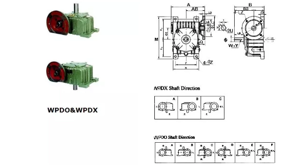 Factory Price Wps Wpdx Wpdo Speed Worm Gear Reducer