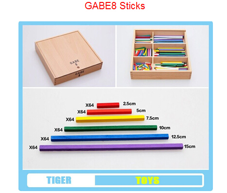 pre school professional froebel gifts wooden educational toys froebel GABE 8 sticks