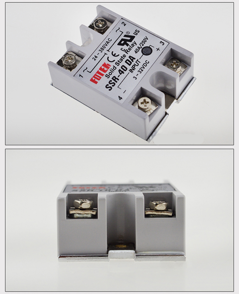 40A DC to AC Solid State Relay SSR Relay FOTEK 40DA Solid State Relay SSR-40DA