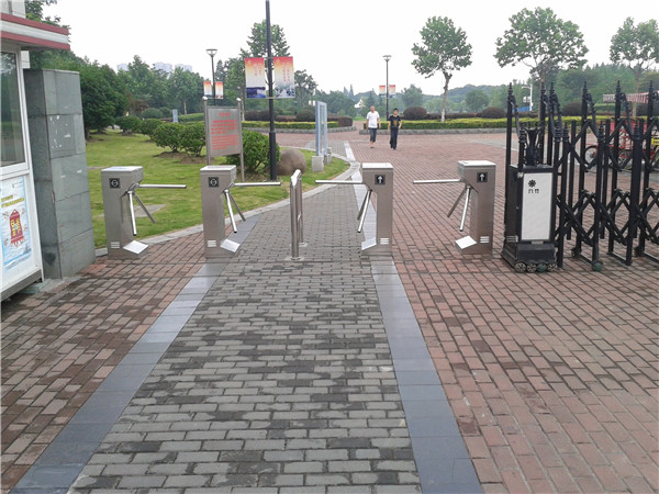 Intelligent Tripod Turnstile Gate , Single / Bi-Direction Security Turnstile Gate