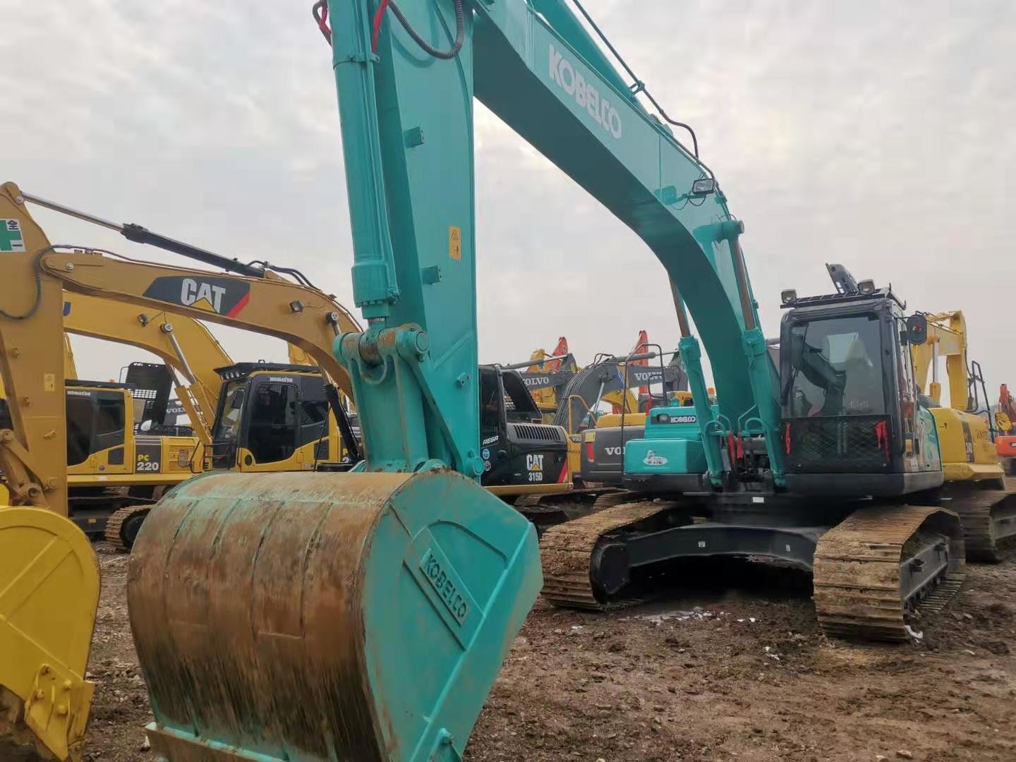 1.3m3 Bucket 26T SK260-8 Second Hand Kobelco Excavators