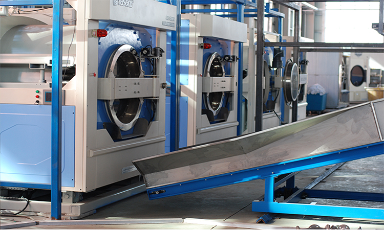Powerful 380V Stainless Steel Washer And Dryer Sets For Industrial Laundry