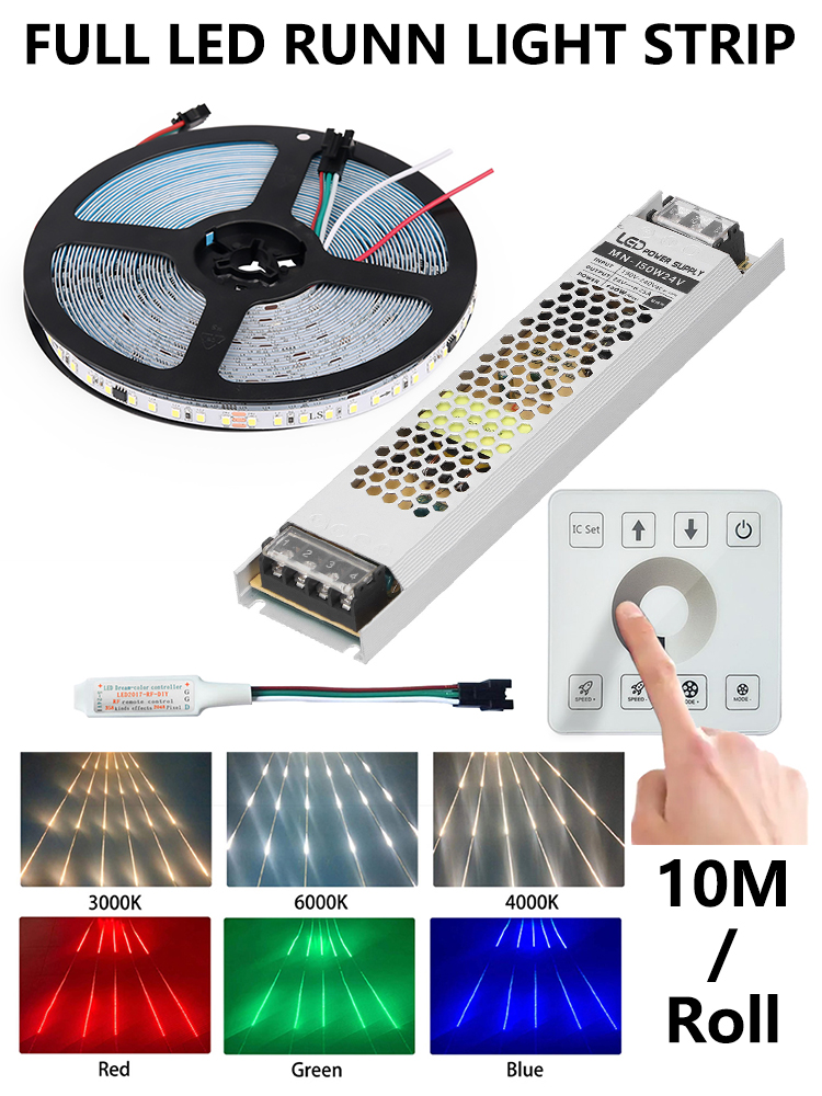 24V 2835 SMD Digital Pixel LED Strip Ws2811 With Controller Power