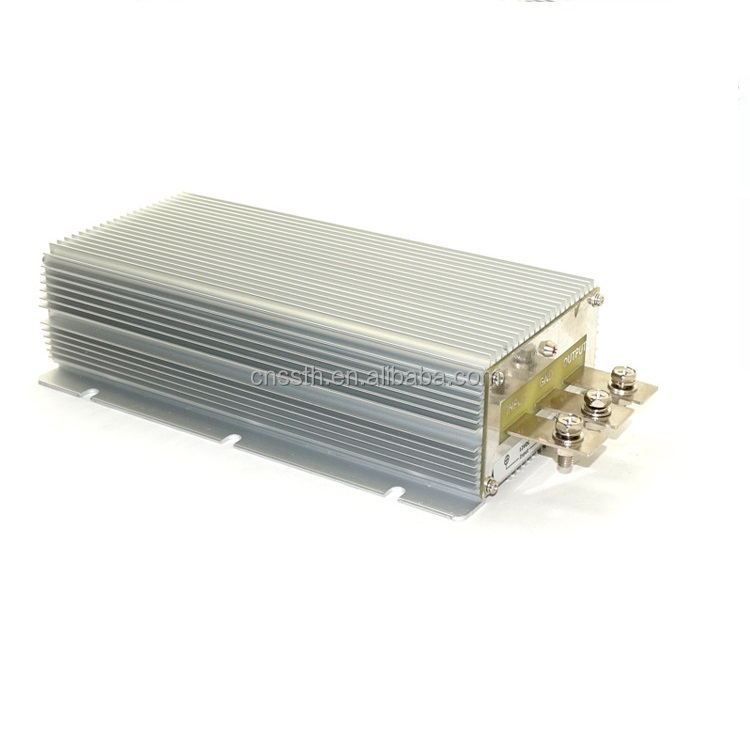 Portable DC 24V To DC 12V Converter 100A Voltage Regulator Module Lightweight