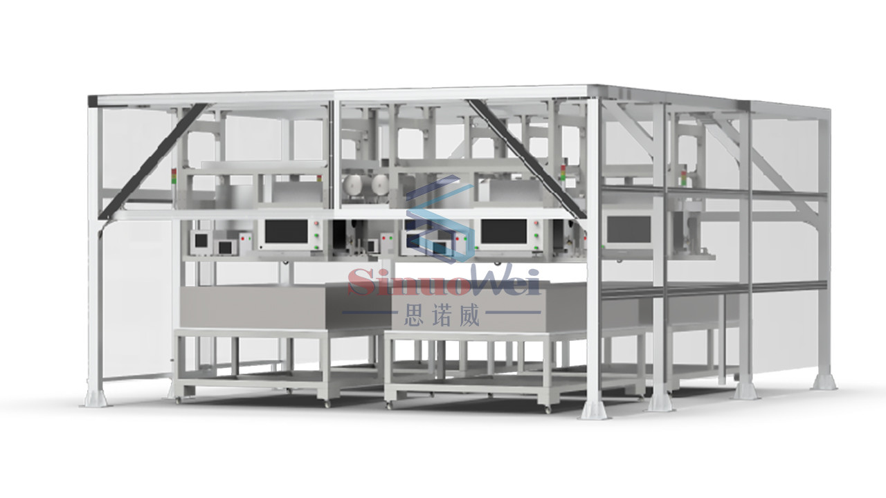 Water Cooling Powerline Battery Whole Package Air Tightness Testing Machine ODM