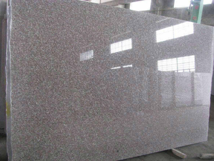 Natural Pink Porno Granite Floor Tiles , Polished Granite Tiles No Radiation