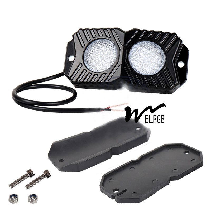 OEM 12V DC 18W Offroad Rock Lights Brightest Rock Lights For Utv