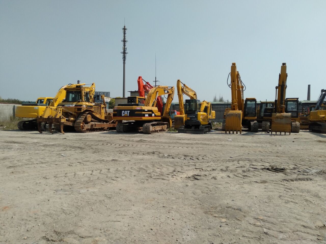 CAT D5H D6H D7H Used Japan Made Crawler Bulldozer For Sale