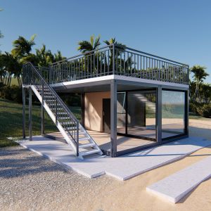 Container Home Prefab House Steel Structure Portable Villa