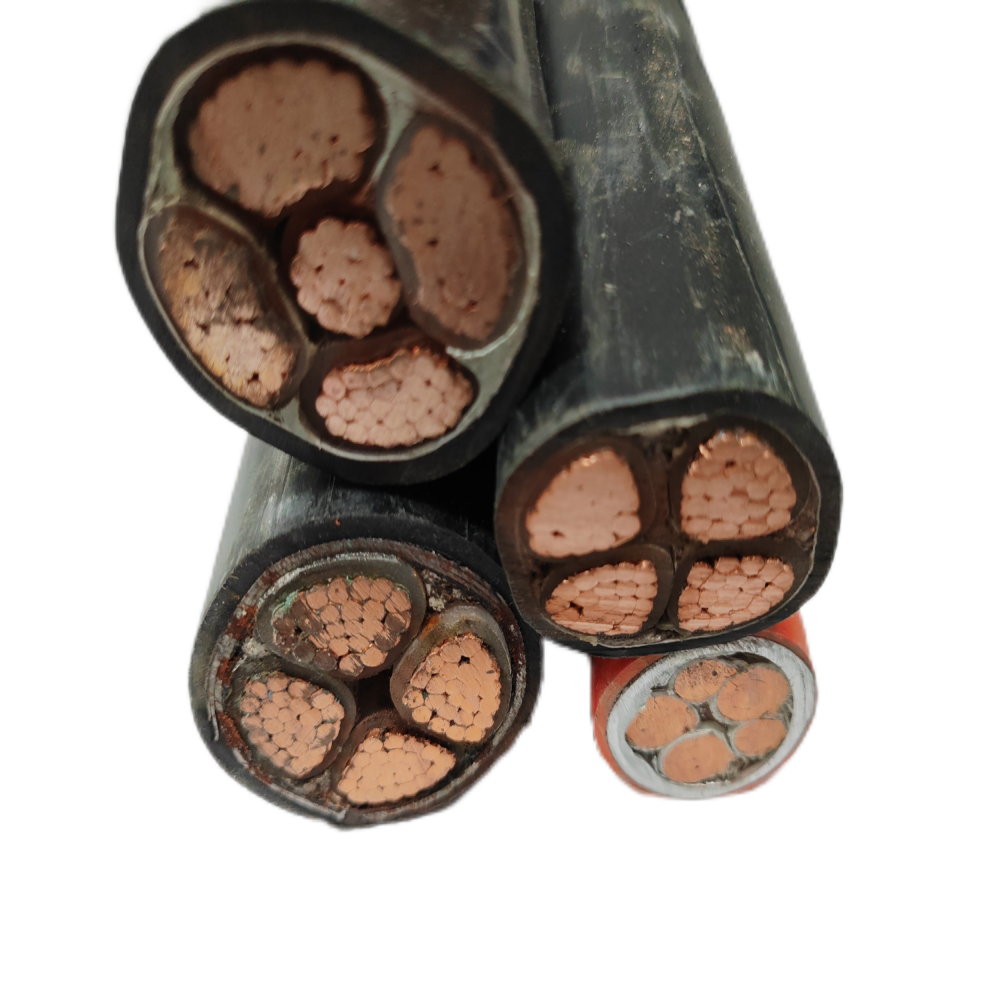 NYY Nym Copper Conductor 0.6/1kv XLPE Insulated PVC Jacket Cable for Construction