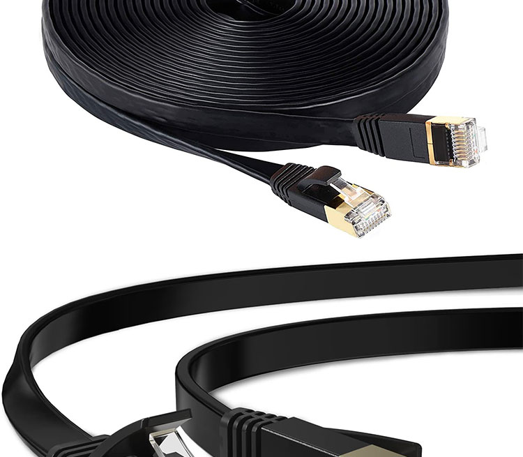 1M 3M 5M UTP FTP STP SFTP Shield Cat5 Cat5e Cat6 Ca6a Cat7 RJ45 Flat Network Lan Ethernet Patch Cable for Computer
