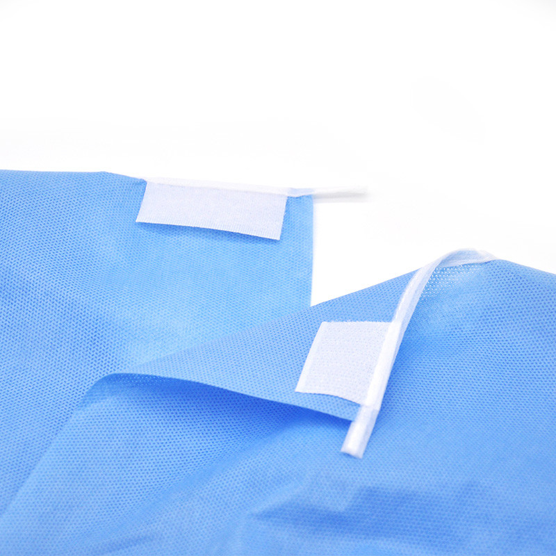 Reinforced Non Sterile Isolation Gowns Level 4 Disposable Gowns
