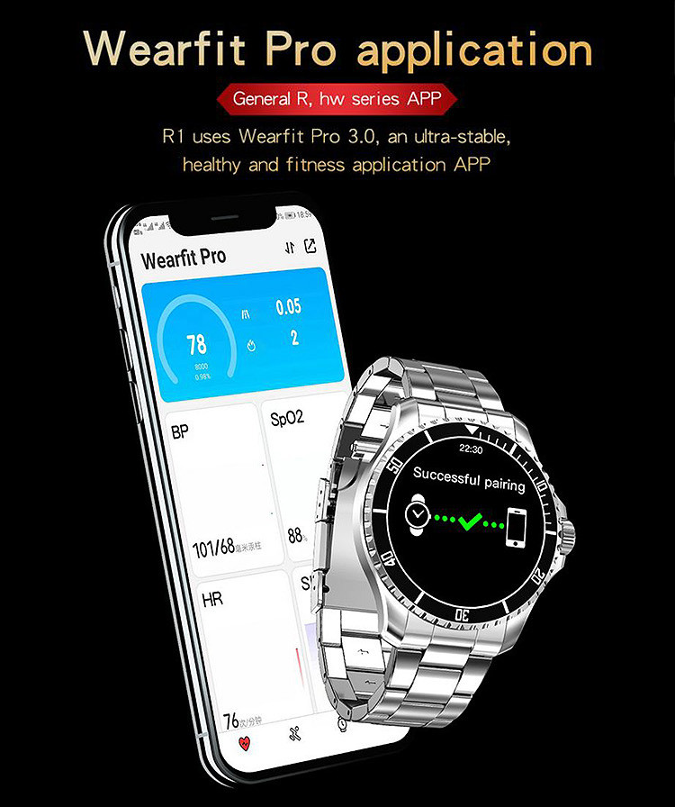 1.32inch 360*360 Sedentary Reminder Screen Touch Mobile Watch