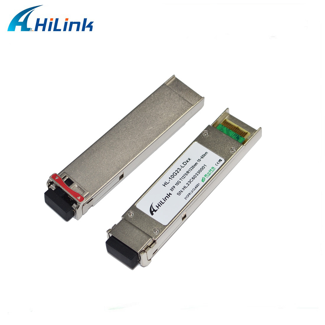 SMF XFP BIDI Optical Module RoHS Compliant 10G 1270nm 1330nm 10~60KM