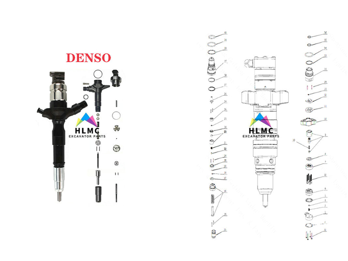 10R7676 E320D Excavator C4.2 C6.4 Engine Common Rail Fuel Injector 326-4740 3264740 32F61-00022 32F6100022 1