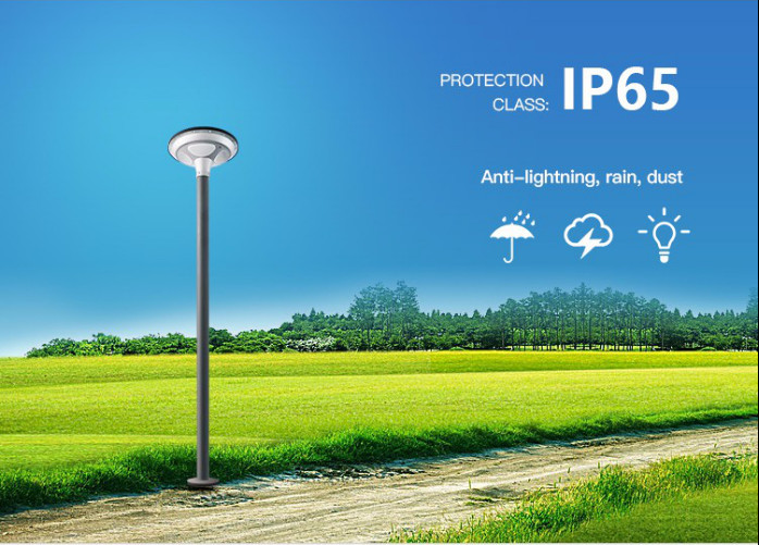 15W integrated solar powered garden street lights with motion sensor all in one solar energy series lights