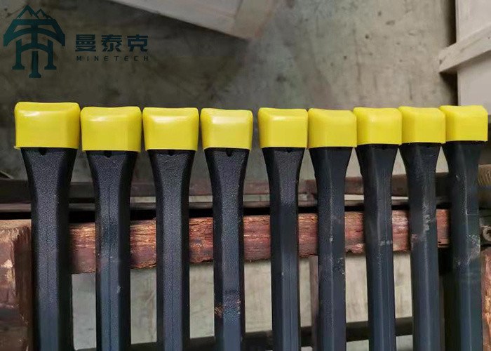 Tungsten Carbide Integral Steel Hexagonal Shank Taper Drill Rod For Mining