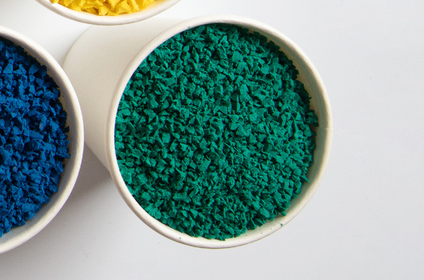 Low Density Wear Resistance 20 MPA Ecolastic EPDM Granules